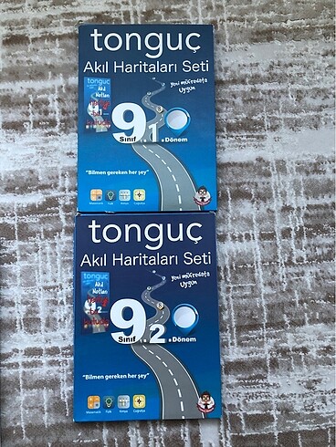 TONGUÇ 9. SINIF AKIL HARİTALARI SETİ