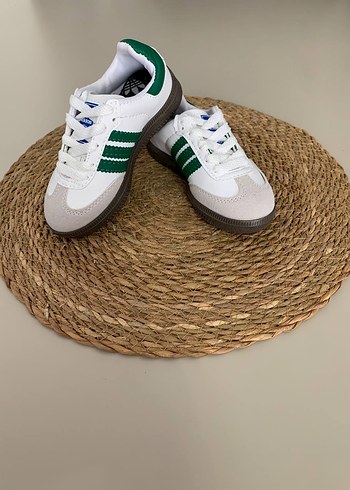 Erkek Çocuk Beyaz Yeşil Spor Ayakkabı - Görsel 3