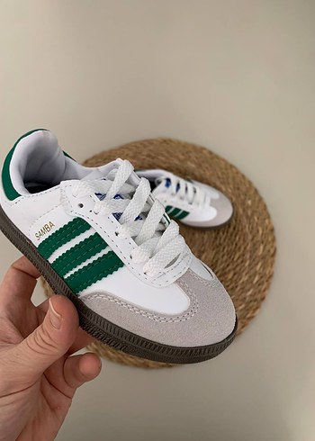 Erkek Çocuk Beyaz Yeşil Spor Ayakkabı - Görsel 4