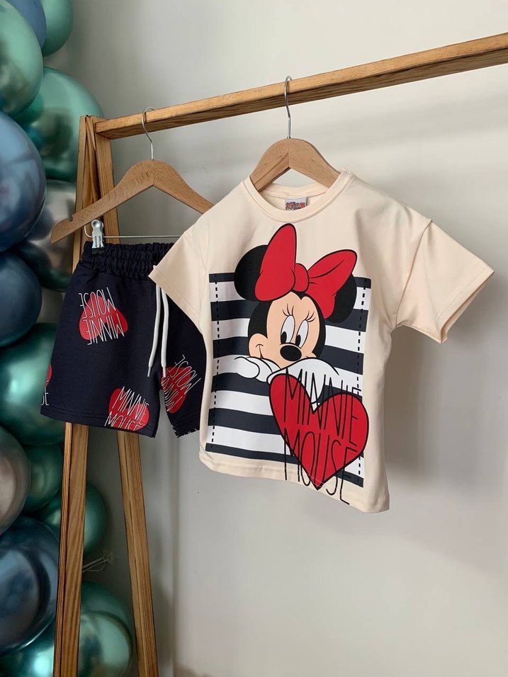 Minnie Şortlu Takım - Görsel 3