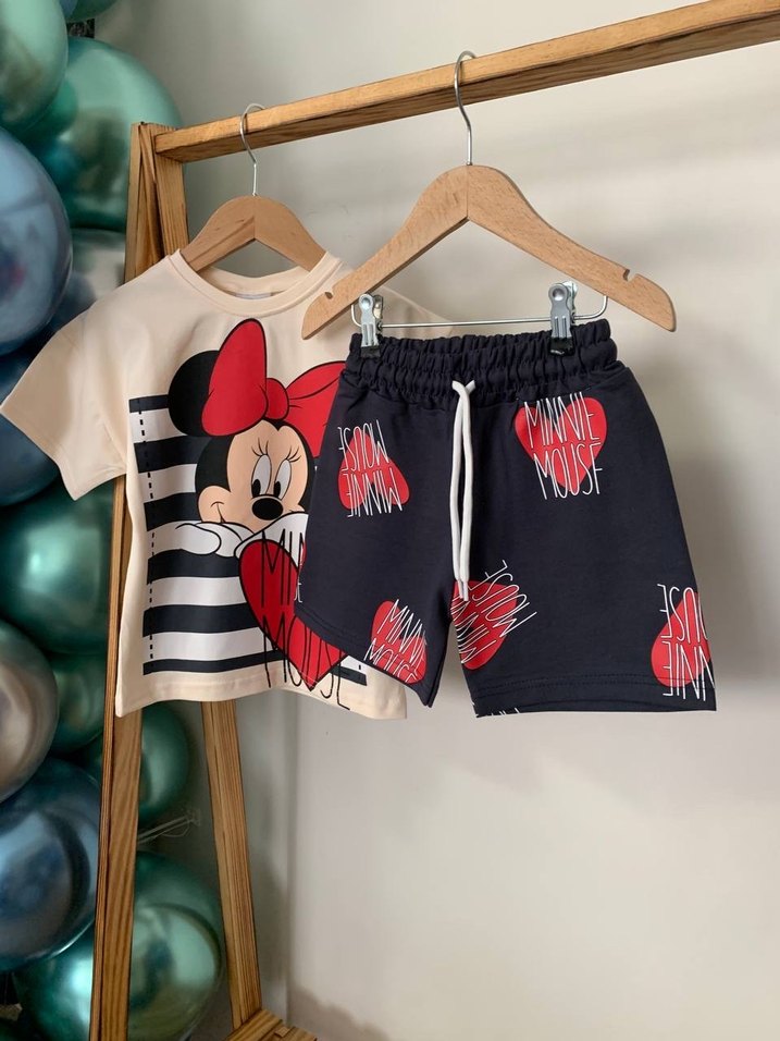 Minnie Şortlu Takım - Görsel 2