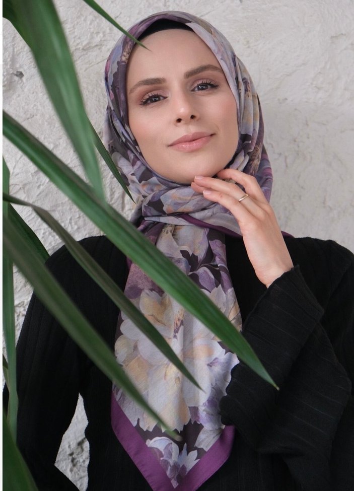 Bohem Tarz Çok Renkli Kadın Eşarp - Görsel 4