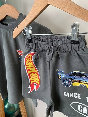 24-36 Ay Beden Hotwheels şortlu takım