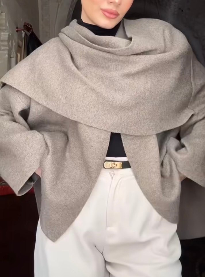 Zara Atkılı Panço - Görsel 2