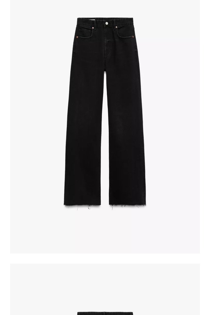 zara straight jean - Görsel 5