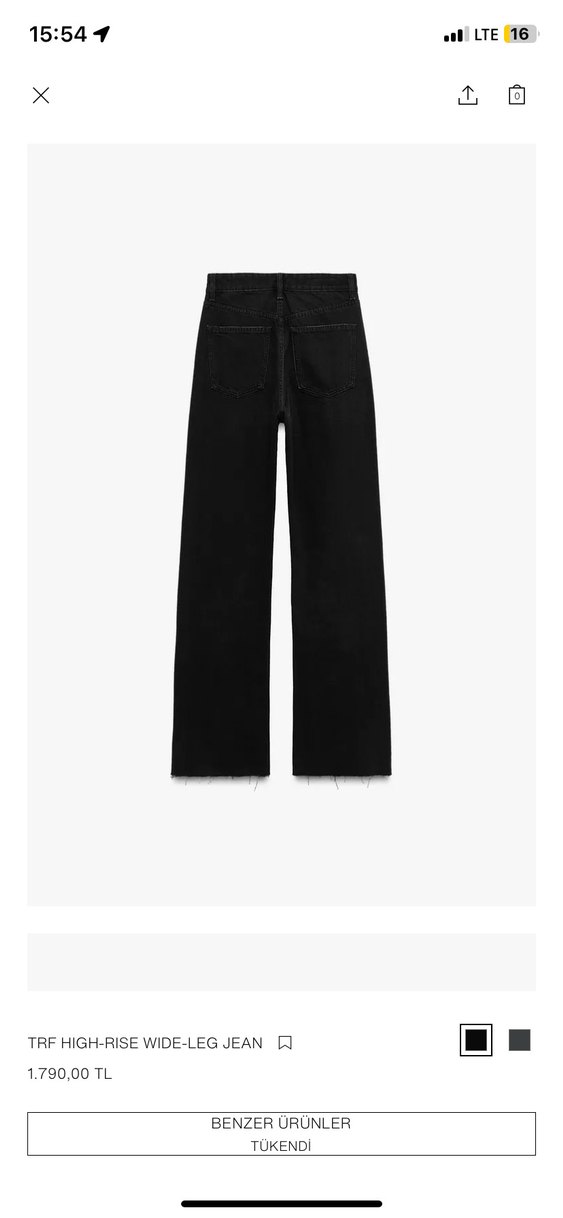 zara straight jean - Görsel 4