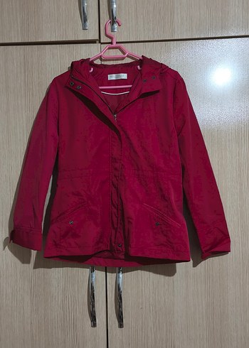 Bordo Midi Boy Rahat Kesim Kadın Ceket