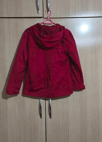 m Beden bordo Renk Bordo Midi Boy Rahat Kesim Kadın Ceket