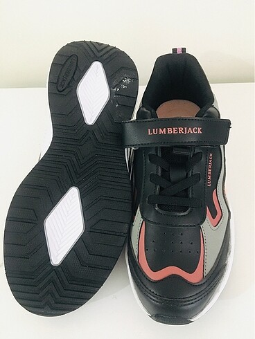 33 Beden siyah Renk Lumberjack 33 Çocuk Ayakkabı