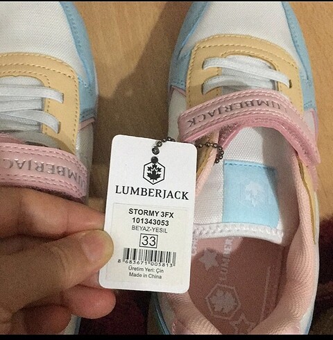 33 Beden çeşitli Renk Lumberjack 33 Kız Çocuk Ayakkabı