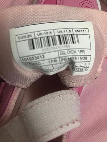 28 Beden pembe Renk Polo 28 Çocuk Ayakkabı