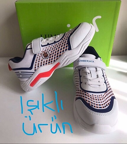 32 Beden beyaz Renk Lumberjack 32 Çocuk Ayakkabısı