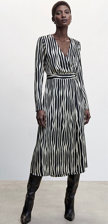 Zara Midi Boy Elbise!