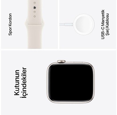 Beden Apple Watch SE (2. nesil) GPS + Cellular 44 mm