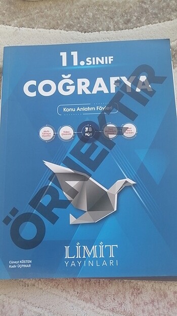Limit yayınları 11. Sınıf coğrafya konu anlatım föyleri