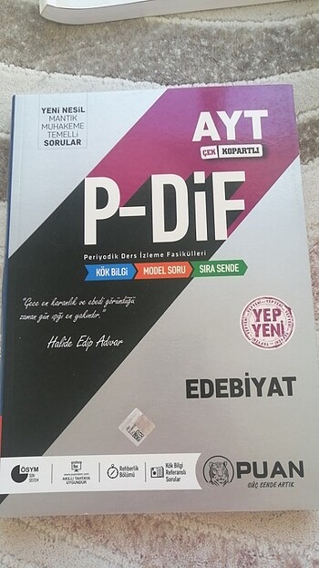 Puan yayınları ayt edebiyat periyodik ders izleme fasikülleri