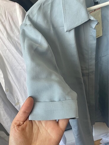 Koton Koton mavi gömlek tencel