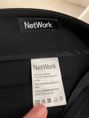 Network Network kumaş pantolon