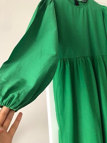 Trendyol & Milla Yeşil günlük elbise