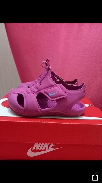 21 Beden pembe Renk Nike sandalet