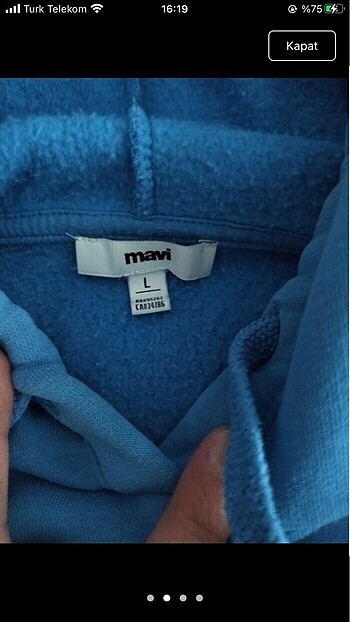 Mavi Jeans orijinal mavi sweatshirt