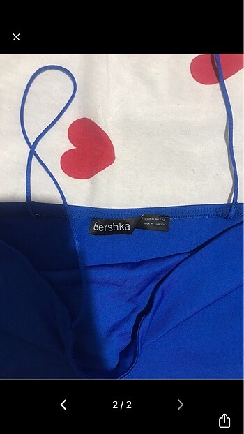 Bershka bershka mavi crop