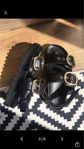 38 Beden Stradivarius Sandalet