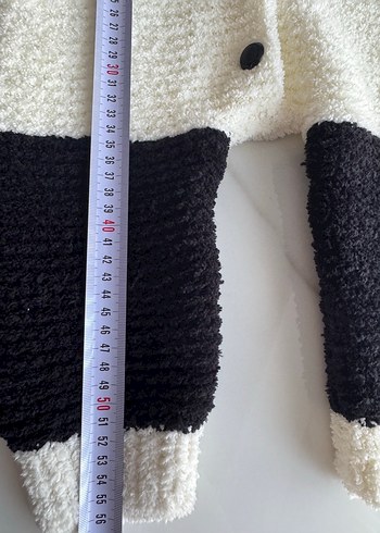 Erkek Bebek Örgü Panda Tulum - Görsel 5