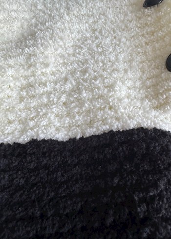 Erkek Bebek Örgü Panda Tulum - Görsel 2