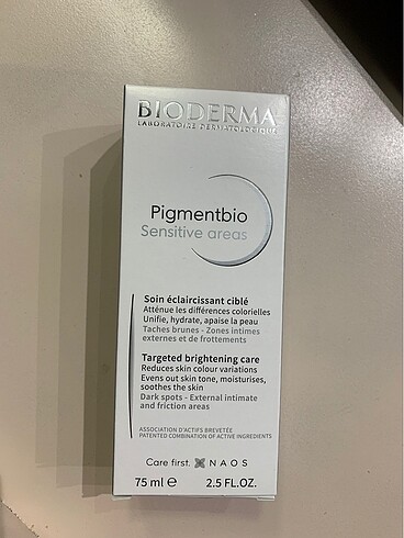 Bioderma Pigmentbio Sensitive areas