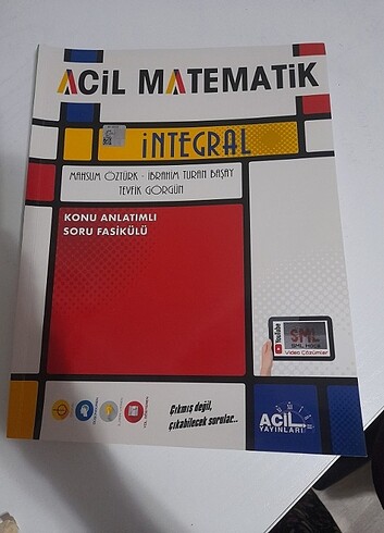 ACİL YAYINLARI AYT MATEMATİK İNTEGRAL KONU ANLATIMLI SORU KİTABI