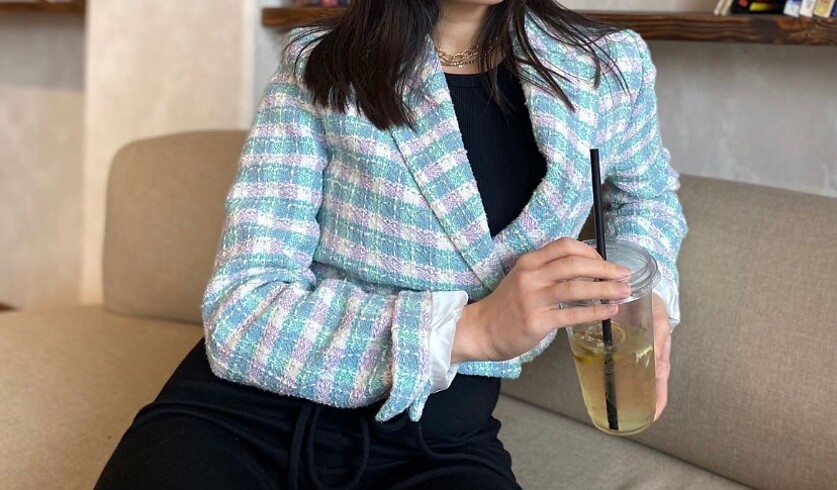 Zara Zara crop tuvit ceket