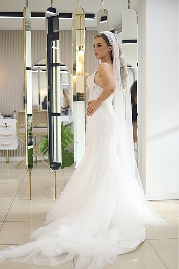 2 modelli gelinlik (balık-helen) - Görsel 2