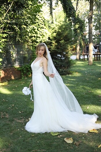 2 modelli gelinlik (balık-helen) - Görsel 9