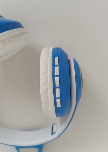 KEDİCİK BLUETOOTH KULAK ÜSTÜ KULAKLIK MAVİ - Görsel 4