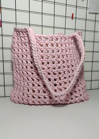 Veronika pembe kol çantası - Görsel 2