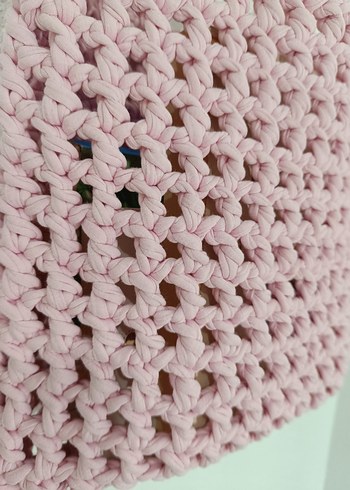 Veronika pembe kol çantası - Görsel 4