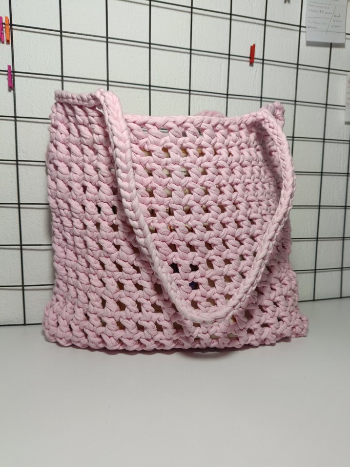 Veronika pembe kol çantası - Görsel 2