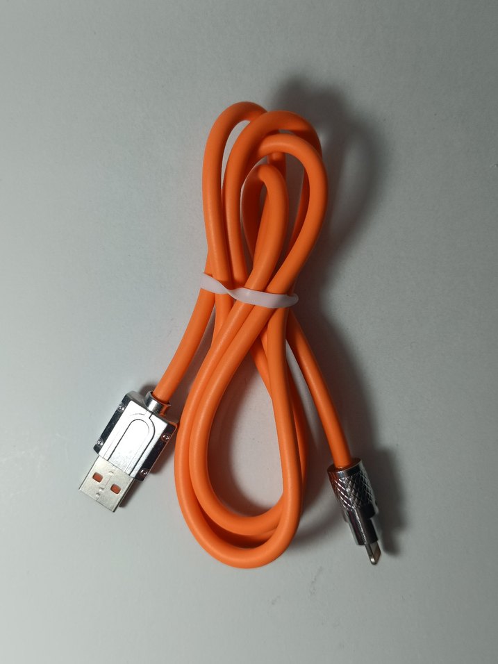Bomer USB-A Lightning Şarj Kablosu 1m 20W - Görsel 3