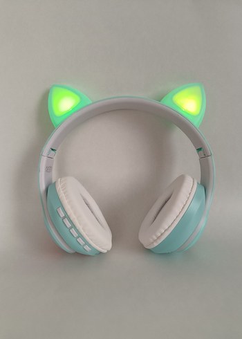 KEDİCİK BLUETOOTH KULAK ÜSTÜ KULAKLIK YEŞİL - Görsel 2