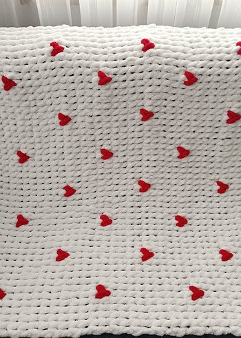 KALPLİ BEBEK BATTANİYESİ PUFY BEYAZ 110*100 - Görsel 3