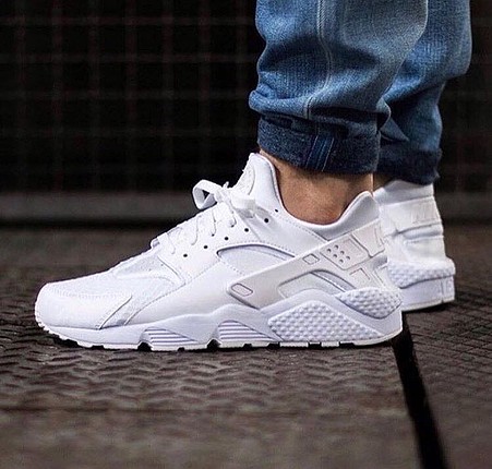 Nike All White Huarache Erkek