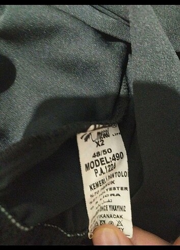 48 Beden Havuc pantolon