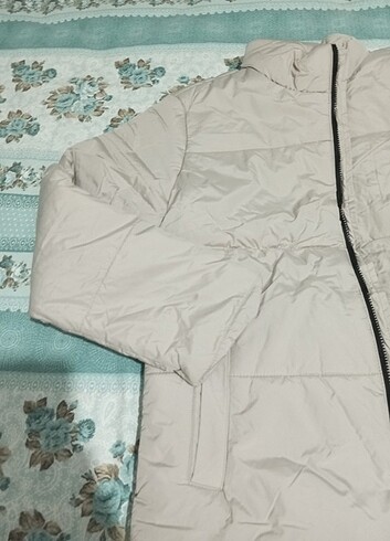LC Waikiki Gri erkek şişme mont