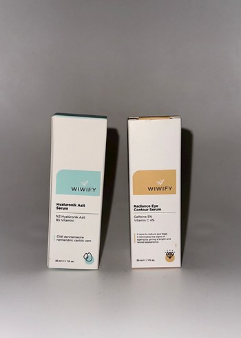 Wiwify Hyaluronik Asit ve Göz Çevresi Serumu