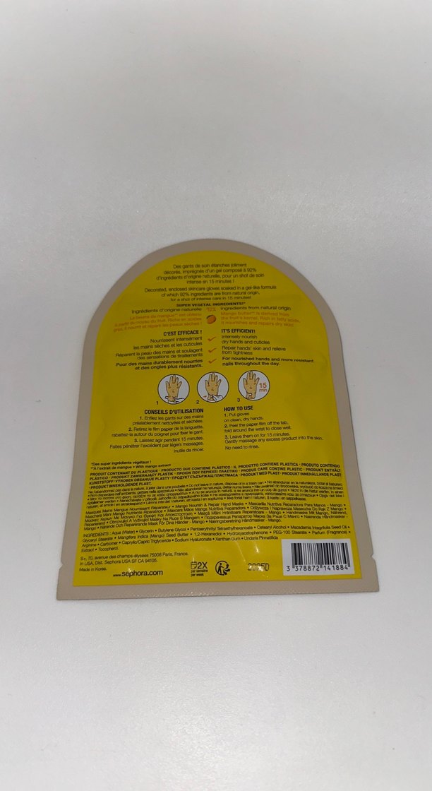 SEPHORA Mango El Maskesi %92 Doğal - Görsel 2