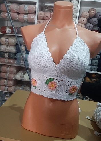 m Beden Bikini coton ipten istenilen renk ve boyutta yapılır