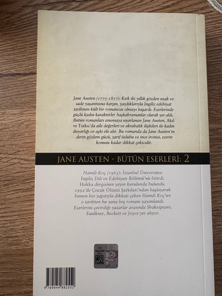 Akıl ve Tutku - Jane Austen - Görsel 2