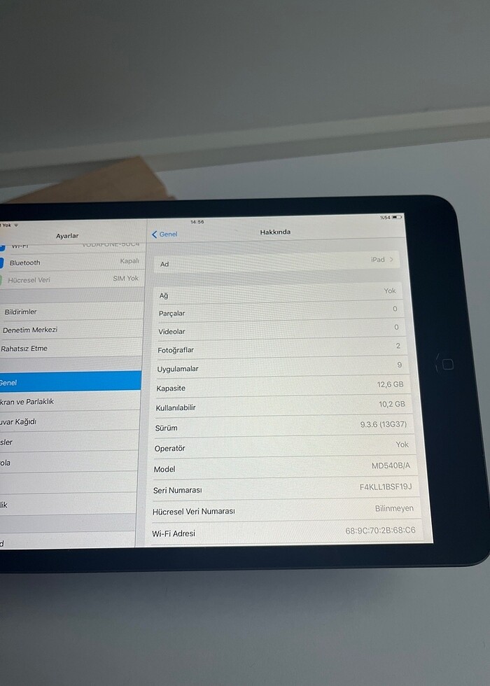 İPAD MİNİ 1 [TERTEMİZ] - Görsel 4