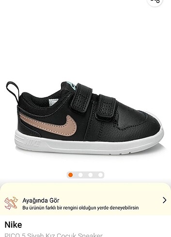 Kız bebek nike ayakkabı